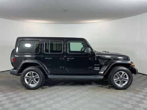 Black 2021 Jeep Wrangler Unlimited Sahara