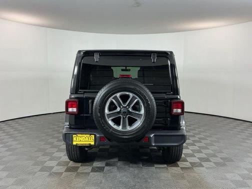 Black 2021 Jeep Wrangler Unlimited Sahara
