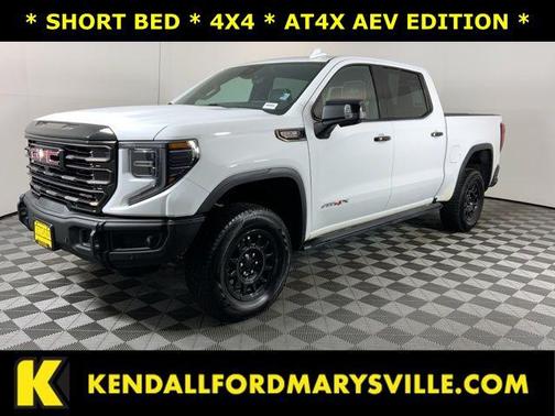 Summit White 2024 GMC Sierra 1500 AT4X
