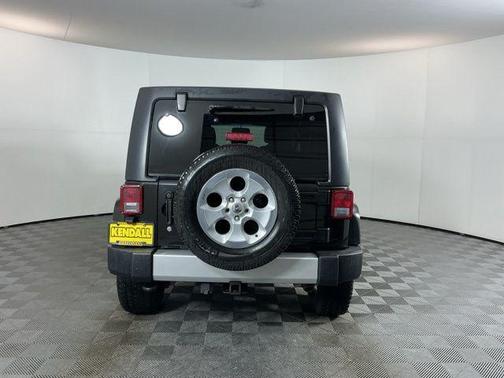 Black Clearcoat 2014 Jeep Wrangler Unlimited Sahara