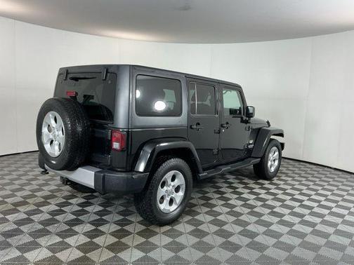 Black Clearcoat 2014 Jeep Wrangler Unlimited Sahara