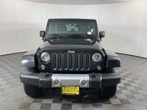 Black Clearcoat 2014 Jeep Wrangler Unlimited Sahara