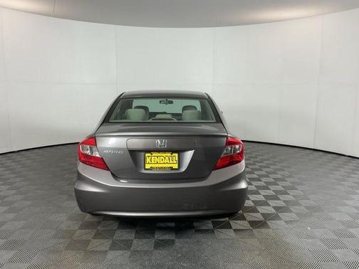 Urban Titanium Metallic 2012 Honda Civic LX