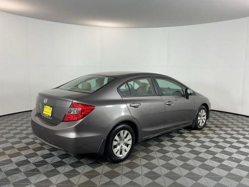 Urban Titanium Metallic 2012 Honda Civic LX