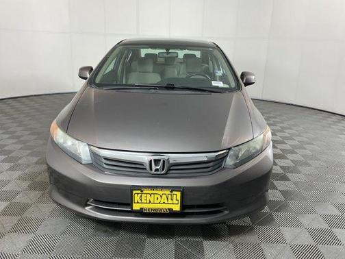 Urban Titanium Metallic 2012 Honda Civic LX