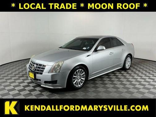 Radiant Silver Metallic 2013 Cadillac CTS Luxury