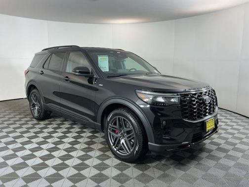 Agate Black Metallic 2026 Ford Explorer ST-Line