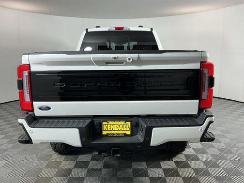 Star White Metallic Tri-Coat 2025 Ford F-350 Platinum