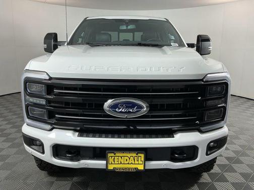 Star White Metallic Tri-Coat 2025 Ford F-350 Platinum