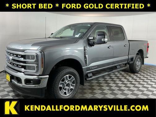 Carbonized Gray Metallic 2025 Ford F-350 Lariat