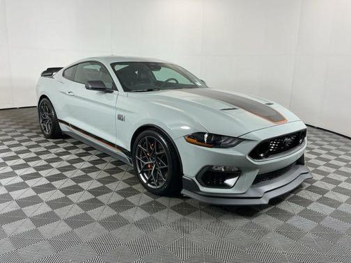 Fighter Jet Gray 2021 Ford Mustang Mach 1 Fastback