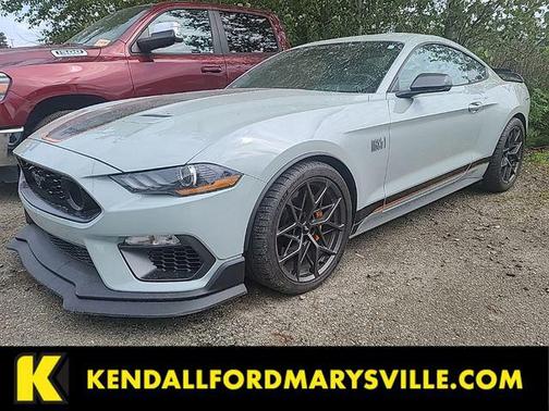 Fighter Jet Gray 2021 Ford Mustang Mach 1 Fastback
