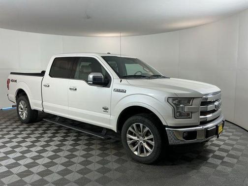 White Platinum Clearcoat Metallic 2015 Ford F-150 Platinum