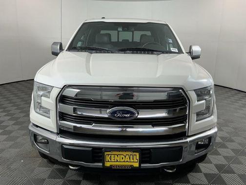 White Platinum Clearcoat Metallic 2015 Ford F-150 Platinum
