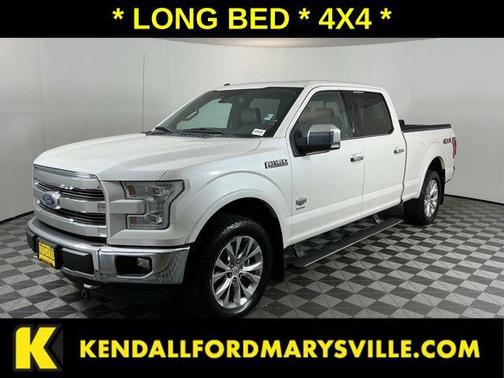 White Platinum Clearcoat Metallic 2015 Ford F-150 Platinum
