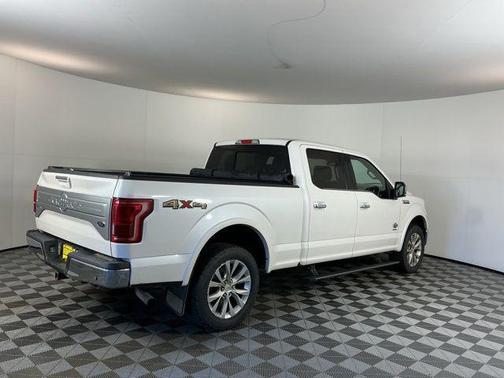 White Platinum Clearcoat Metallic 2015 Ford F-150 Platinum