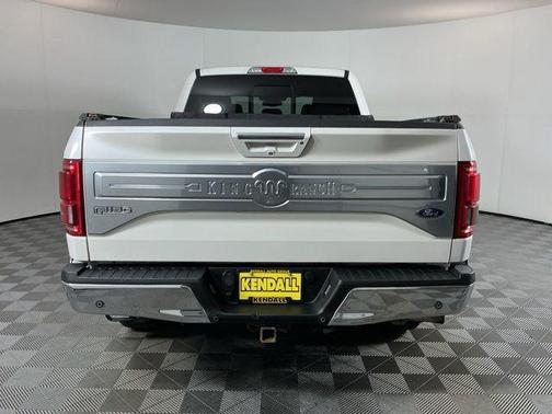 White Platinum Clearcoat Metallic 2015 Ford F-150 Platinum