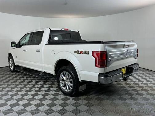 White Platinum Clearcoat Metallic 2015 Ford F-150 Platinum