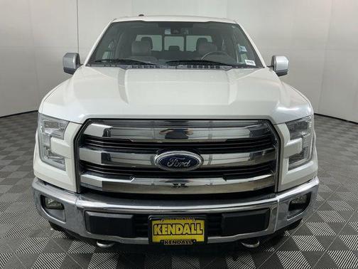 White Platinum Clearcoat Metallic 2015 Ford F-150 Platinum