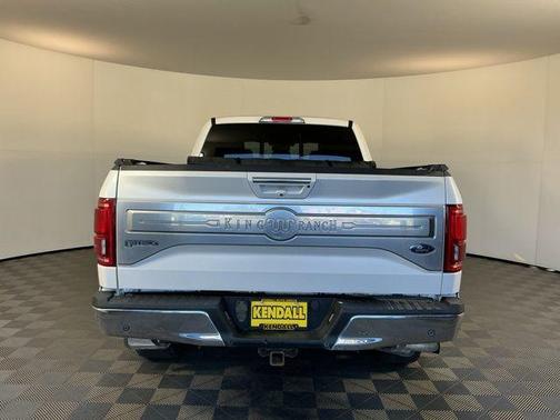 White Platinum Clearcoat Metallic 2015 Ford F-150 Platinum