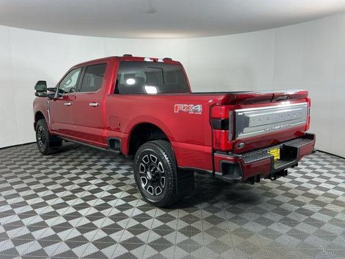 Rapid Red Metallic Tinted Clearcoat 2024 Ford F-350 Platinum
