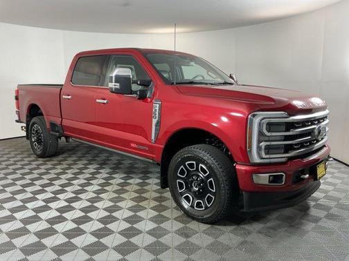 Rapid Red Metallic Tinted Clearcoat 2024 Ford F-350 Platinum