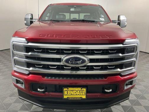 Rapid Red Metallic Tinted Clearcoat 2024 Ford F-350 Platinum