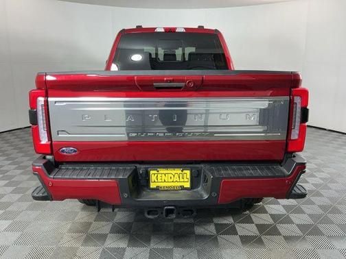 Rapid Red Metallic Tinted Clearcoat 2024 Ford F-350 Platinum