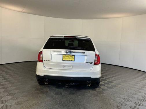 White Platinum Clearcoat Metallic 2011 Ford Edge Limited