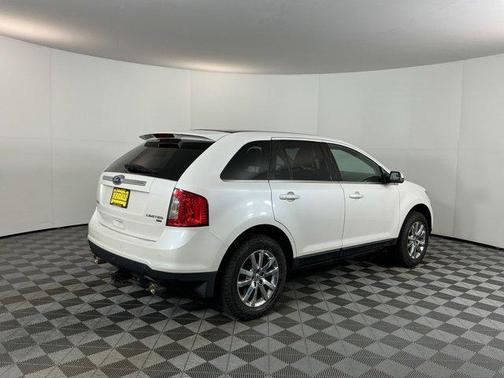 White Platinum Clearcoat Metallic 2011 Ford Edge Limited