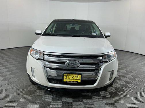 White Platinum Clearcoat Metallic 2011 Ford Edge Limited