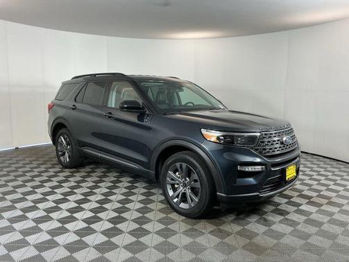 Stone Blue Metallic 2023 Ford Explorer XLT