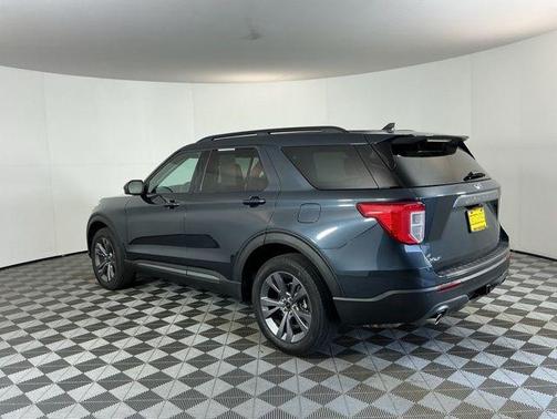 Stone Blue Metallic 2023 Ford Explorer XLT