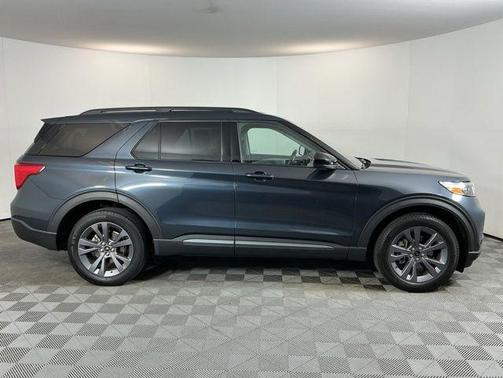 Stone Blue Metallic 2023 Ford Explorer XLT