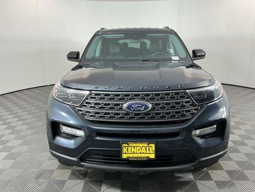 Stone Blue Metallic 2023 Ford Explorer XLT