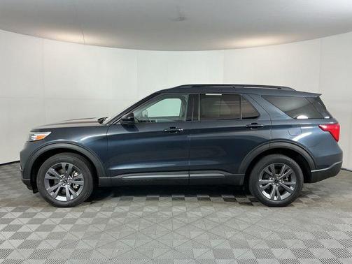 Stone Blue Metallic 2023 Ford Explorer XLT