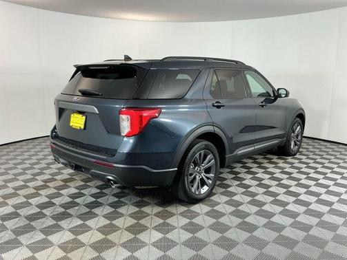 Stone Blue Metallic 2023 Ford Explorer XLT