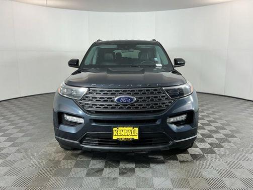 Stone Blue Metallic 2023 Ford Explorer XLT