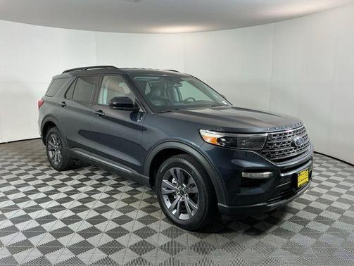 Stone Blue Metallic 2023 Ford Explorer XLT
