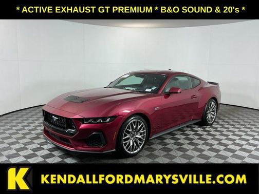 Molten Magenta Metallic Tri-coat 2025 Ford Mustang GT Premium