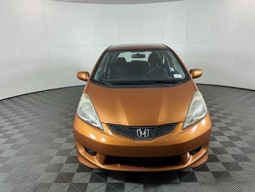 Orange Revolution Metallic 2010 Honda Fit Sport