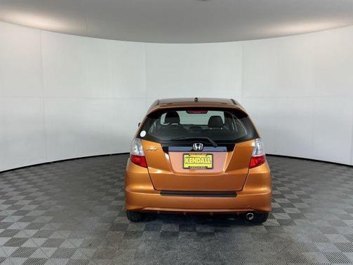 Orange Revolution Metallic 2010 Honda Fit Sport