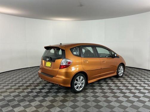 Orange Revolution Metallic 2010 Honda Fit Sport
