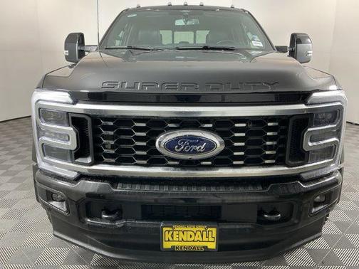 Agate Black Metallic 2025 Ford F-450 Platinum