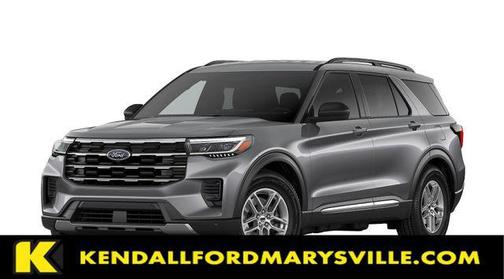 Carbonized Gray Metallic 2026 Ford Explorer Active