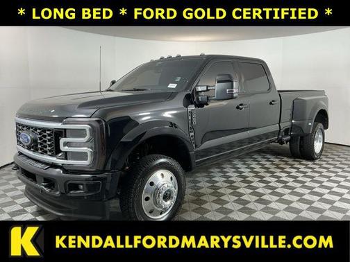 Agate Black Metallic 2025 Ford F-450 Platinum