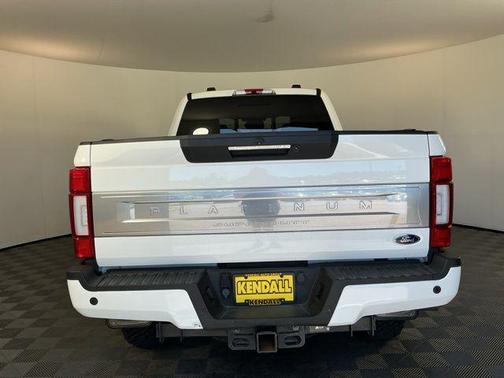 Star White Metallic Tri-Coat 2022 Ford F-350 Platinum