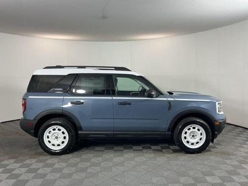Azure Gray Metallic Tri-Coat 2025 Ford Bronco Sport Heritage