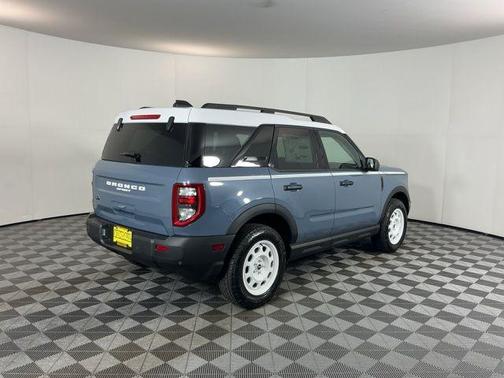 Azure Gray Metallic Tri-Coat 2025 Ford Bronco Sport Heritage