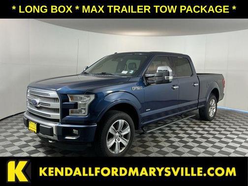 Blue Jeans Metallic 2016 Ford F-150 Platinum